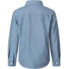 imageVATPAVE Boys Dress Shirts Long Sleeve Button Down Shirts Formal Uniform Solid Oxford ShirtDark Blue