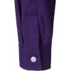 imageVATPAVE Boys Dress Shirts Long Sleeve Button Down Shirts Formal Uniform Solid Oxford ShirtDark Purple