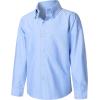 imageVATPAVE Boys Dress Shirts Long Sleeve Button Down Shirts Formal Uniform Solid Oxford ShirtLightblue