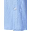 imageVATPAVE Boys Dress Shirts Long Sleeve Button Down Shirts Formal Uniform Solid Oxford ShirtLightblue
