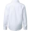imageVATPAVE Boys Dress Shirts Long Sleeve Button Down Shirts Formal Uniform Solid Oxford ShirtWhite