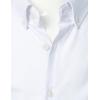 imageVATPAVE Boys Dress Shirts Long Sleeve Button Down Shirts Formal Uniform Solid Oxford ShirtWhite