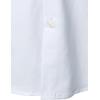 imageVATPAVE Boys Dress Shirts Long Sleeve Button Down Shirts Formal Uniform Solid Oxford ShirtWhite