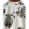 imageVATPAVE Boys Hawaiian Shirt Short Sleeve Button Down Shirt Summer Beach Shirts for Kids 614 YearsBeige