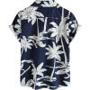 imageVATPAVE Boys Hawaiian Shirt Short Sleeve Button Down Shirt Summer Beach Shirts for Kids 614 YearsNavy White