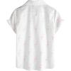 imageVATPAVE Boys Hawaiian Shirt Short Sleeve Button Down Shirt Summer Beach Shirts for Kids 614 YearsWhite