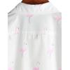 imageVATPAVE Boys Hawaiian Shirt Short Sleeve Button Down Shirt Summer Beach Shirts for Kids 614 YearsWhite
