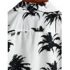 imageVATPAVE Boys Hawaiian Shirt Short Sleeve Button Down Shirt Summer Beach Shirts for Kids 614 YearsWhite Black