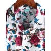 imageVATPAVE Boys Hawaiian Shirt Short Sleeve Button Down Shirt Summer Beach Shirts for Kids 614 YearsWhite Blue
