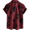 imageVATPAVE Boys Hawaiian Shirt Short Sleeve Button Down Shirt Summer Beach Shirts for Kids 614 YearsWinered