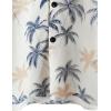 imageVATPAVE Mens 100 Cotton Hawaiian Shirts Floral Short Sleeve Button Down Shirts Summer Beach ShirtsBeige