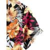 imageVATPAVE Mens 100 Cotton Hawaiian Shirts Floral Short Sleeve Button Down Shirts Summer Beach ShirtsBlack