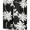 imageVATPAVE Mens 100 Cotton Hawaiian Shirts Floral Short Sleeve Button Down Shirts Summer Beach ShirtsBlack Coconut Tree