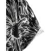 imageVATPAVE Mens 100 Cotton Hawaiian Shirts Floral Short Sleeve Button Down Shirts Summer Beach ShirtsBlack Gray