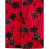 imageVATPAVE Mens 100 Cotton Hawaiian Shirts Floral Short Sleeve Button Down Shirts Summer Beach ShirtsRed Coconut
