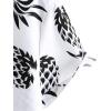 imageVATPAVE Mens 100 Cotton Hawaiian Shirts Floral Short Sleeve Button Down Shirts Summer Beach ShirtsWhite