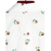 imageVATPAVE Mens 100 Cotton Hawaiian Shirts Floral Short Sleeve Button Down Shirts Summer Beach ShirtsWhite Cartoon