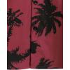 imageVATPAVE Mens 100 Cotton Hawaiian Shirts Floral Short Sleeve Button Down Shirts Summer Beach ShirtsWinered Coconut Tree