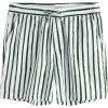 imageVATPAVE Mens Casual 2 Piece Outfits Short Sleeve Button Down Hawaiian Summer Shirts Beach Short SetsGreenwhite