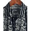 imageVATPAVE Mens Casual Hawaiian Floral Shirts Short Sleeve Button Down Tropical Shirts Beach Summer ShirtsBlack Beige