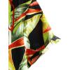 imageVATPAVE Mens Casual Hawaiian Floral Shirts Short Sleeve Button Down Tropical Shirts Beach Summer ShirtsBlack Green