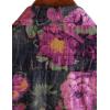 imageVATPAVE Mens Casual Hawaiian Floral Shirts Short Sleeve Button Down Tropical Shirts Beach Summer ShirtsBlack Pink