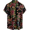 imageVATPAVE Mens Casual Hawaiian Floral Shirts Short Sleeve Button Down Tropical Shirts Beach Summer ShirtsBlack Red