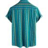 imageVATPAVE Mens Casual Hawaiian Floral Shirts Short Sleeve Button Down Tropical Shirts Beach Summer ShirtsBlue Orange