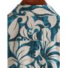 imageVATPAVE Mens Casual Hawaiian Floral Shirts Short Sleeve Button Down Tropical Shirts Beach Summer ShirtsBluekhaki