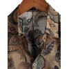 imageVATPAVE Mens Casual Hawaiian Floral Shirts Short Sleeve Button Down Tropical Shirts Beach Summer ShirtsBrown