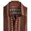 imageVATPAVE Mens Casual Hawaiian Floral Shirts Short Sleeve Button Down Tropical Shirts Beach Summer ShirtsCoffee
