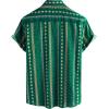 imageVATPAVE Mens Casual Hawaiian Floral Shirts Short Sleeve Button Down Tropical Shirts Beach Summer ShirtsCyan Orange