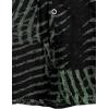 imageVATPAVE Mens Casual Hawaiian Floral Shirts Short Sleeve Button Down Tropical Shirts Beach Summer ShirtsDark Green