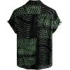 imageVATPAVE Mens Casual Hawaiian Floral Shirts Short Sleeve Button Down Tropical Shirts Beach Summer ShirtsDark Green