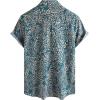 imageVATPAVE Mens Casual Hawaiian Floral Shirts Short Sleeve Button Down Tropical Shirts Beach Summer ShirtsDarkblue White
