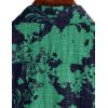 imageVATPAVE Mens Casual Hawaiian Floral Shirts Short Sleeve Button Down Tropical Shirts Beach Summer ShirtsGreen Blue