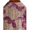 imageVATPAVE Mens Casual Hawaiian Floral Shirts Short Sleeve Button Down Tropical Shirts Beach Summer ShirtsKhaki