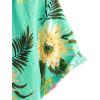 imageVATPAVE Mens Casual Hawaiian Floral Shirts Short Sleeve Button Down Tropical Shirts Beach Summer ShirtsLightgreen