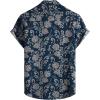 imageVATPAVE Mens Casual Hawaiian Floral Shirts Short Sleeve Button Down Tropical Shirts Beach Summer ShirtsNavyvintage