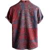 imageVATPAVE Mens Casual Hawaiian Floral Shirts Short Sleeve Button Down Tropical Shirts Beach Summer ShirtsRed