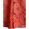 imageVATPAVE Mens Casual Hawaiian Floral Shirts Short Sleeve Button Down Tropical Shirts Beach Summer ShirtsRed Sunflower