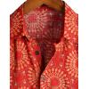 imageVATPAVE Mens Casual Hawaiian Floral Shirts Short Sleeve Button Down Tropical Shirts Beach Summer ShirtsRed Sunflower