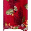 imageVATPAVE Mens Casual Hawaiian Floral Shirts Short Sleeve Button Down Tropical Shirts Beach Summer ShirtsRedwhite