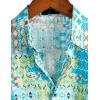 imageVATPAVE Mens Casual Hawaiian Floral Shirts Short Sleeve Button Down Tropical Shirts Beach Summer ShirtsSky Blue