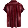 imageVATPAVE Mens Casual Hawaiian Floral Shirts Short Sleeve Button Down Tropical Shirts Beach Summer ShirtsWinered Orange