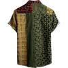 imageVATPAVE Mens Casual Hawaiian Floral Shirts Short Sleeve Button Down Tropical Shirts Beach Summer ShirtsYellow
