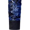 imageVATPAVE Mens Casual Luxury Print Dress Shirts Paisley Long Sleeve Button Down ShirtsBlue