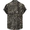 imageVATPAVE Mens Casual Short Sleeve Button Down Shirts Regular Fit Hawaiian Summer ShirtBlack