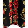 imageVATPAVE Mens Casual Short Sleeve Button Down Shirts Regular Fit Hawaiian Summer ShirtBlackred
