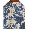imageVATPAVE Mens Casual Short Sleeve Button Down Shirts Regular Fit Hawaiian Summer ShirtBlue White
